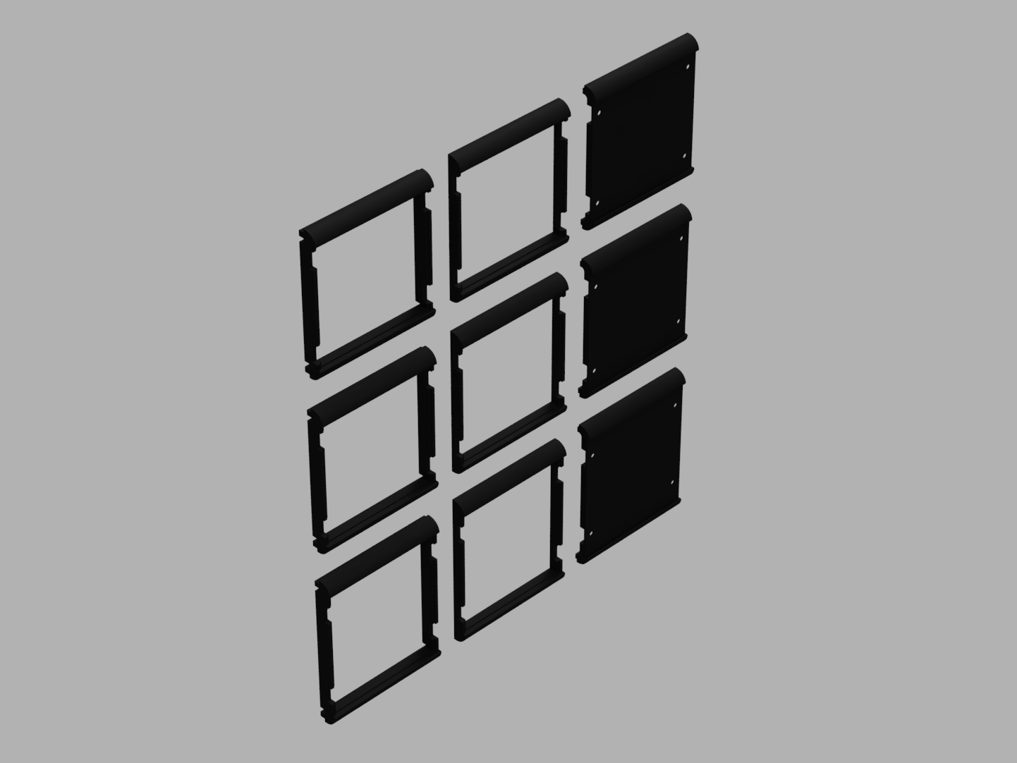73mm Open Segment Frames
