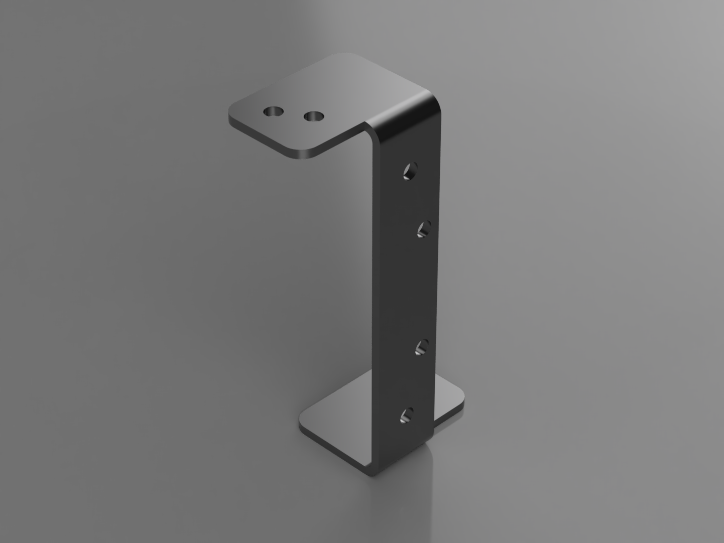 Combo Mount for HDPLEX PSU and GPU Riser