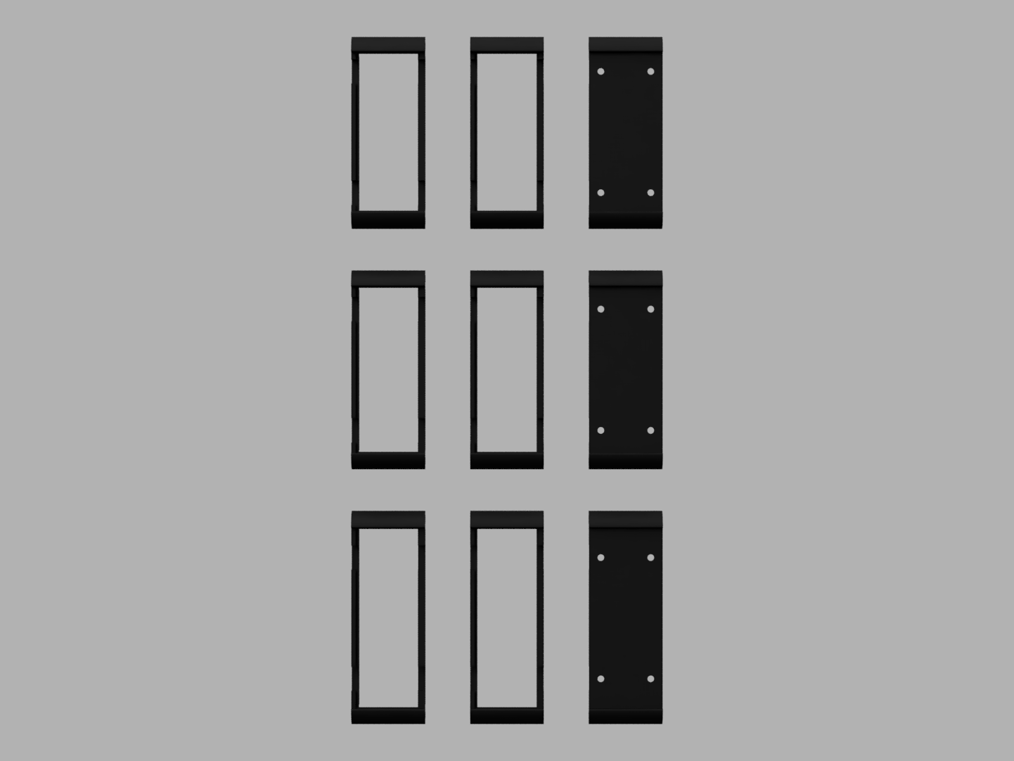 31mm Open Segment Frames