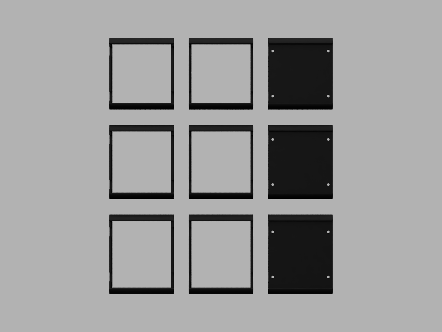 73mm Open Segment Frames